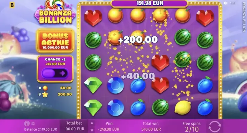 Bonanza Billion slot screenshot 10