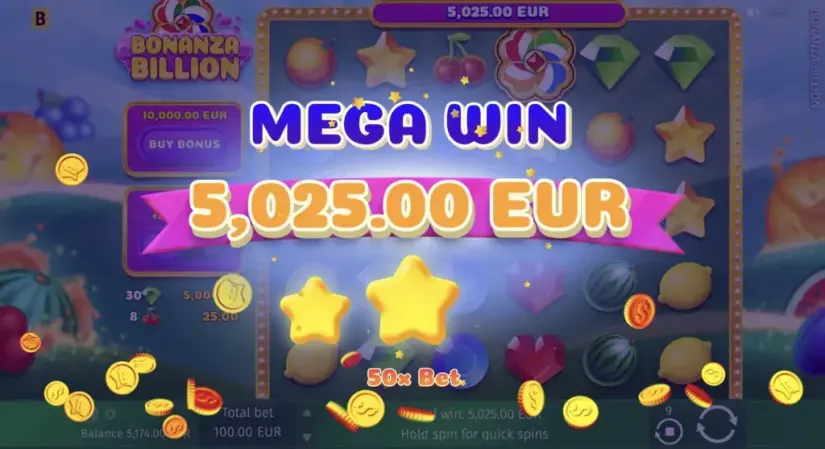 Bonanza Billion slot screenshot 7