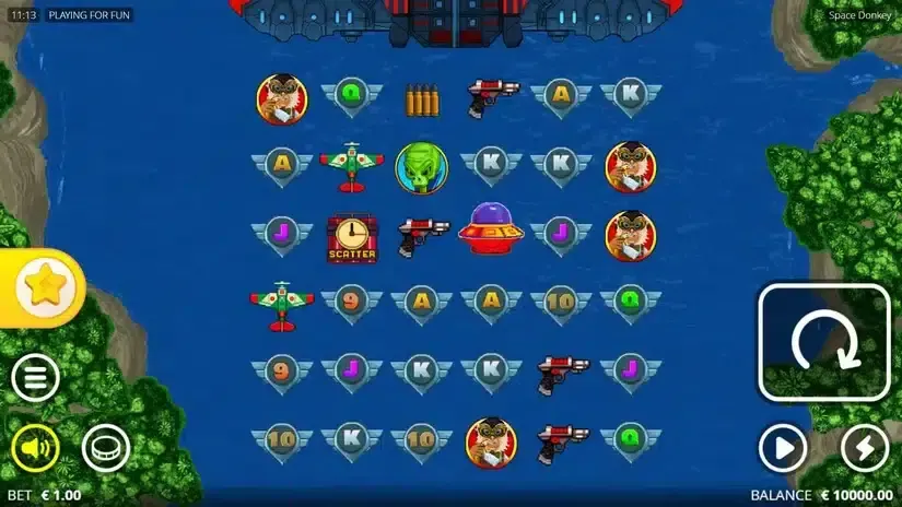 Space Donkey slot screenshot 