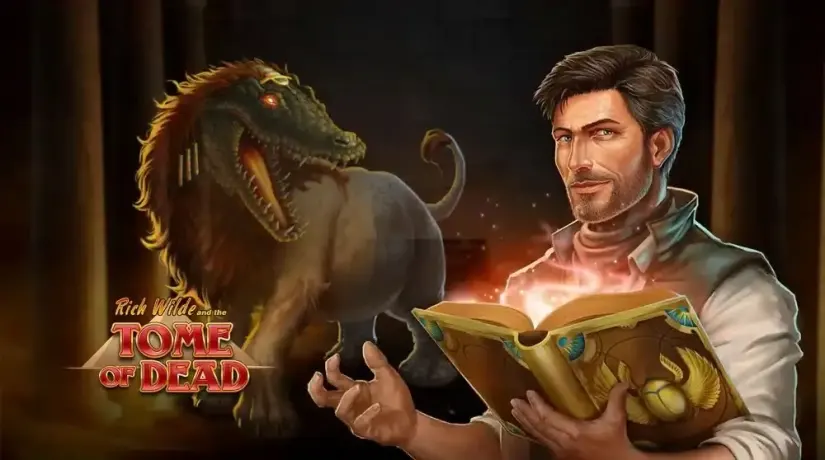 Rich Wilde and the Tome of Dead slot screenshot 
