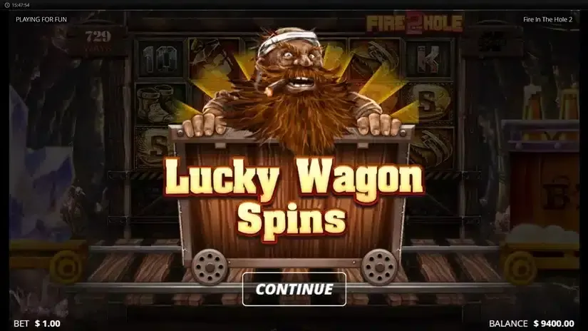 Fire in the Hole 2 slot screenshot 3