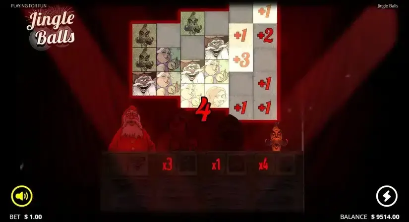 Jingle Balls slot screenshot 3