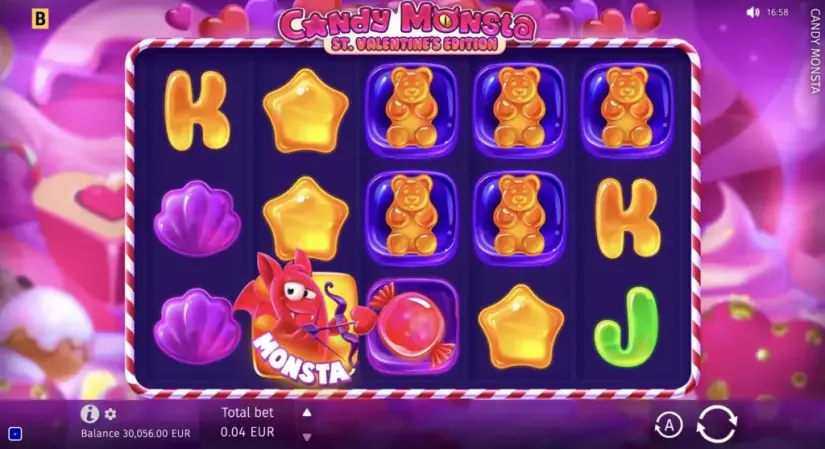 Candy Monsta slot screenshot 6