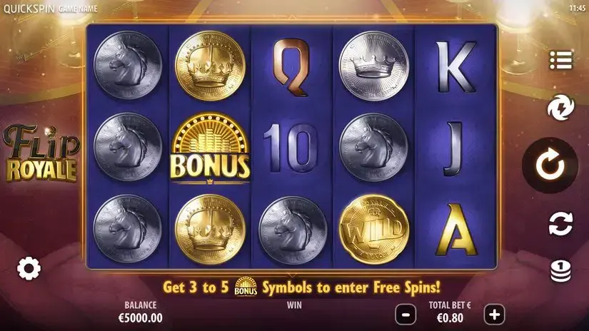 Flip Royale slot screenshot 4