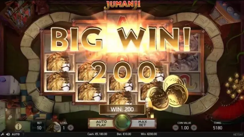 Jumanji™ slot screenshot 2