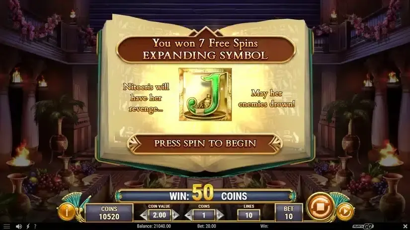 Banquet of Dead slot screenshot 2