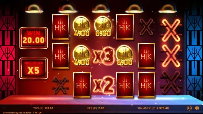 Gordon Ramsay Hell’s Kitchen slot screenshot 6