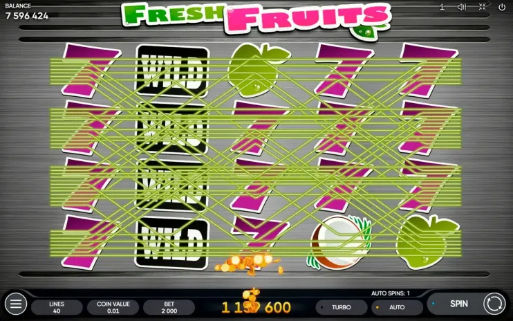 Fresh Fruits slot screenshot 5