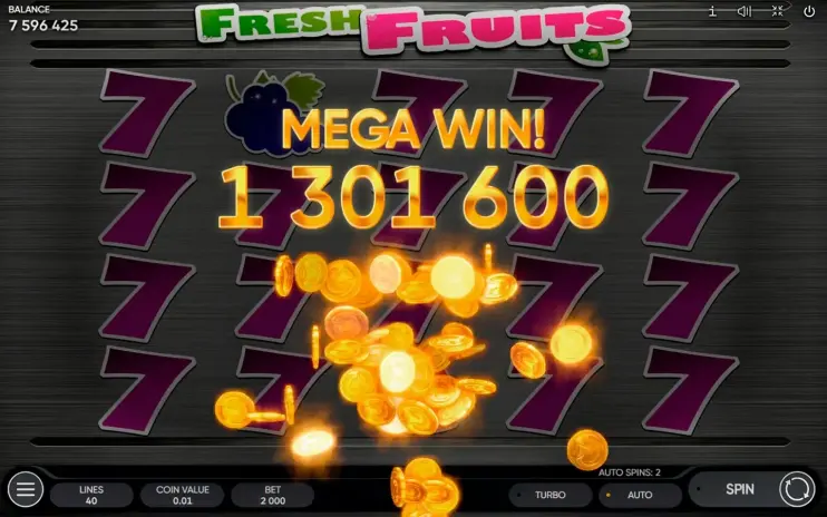 Fresh Fruits slot screenshot 6