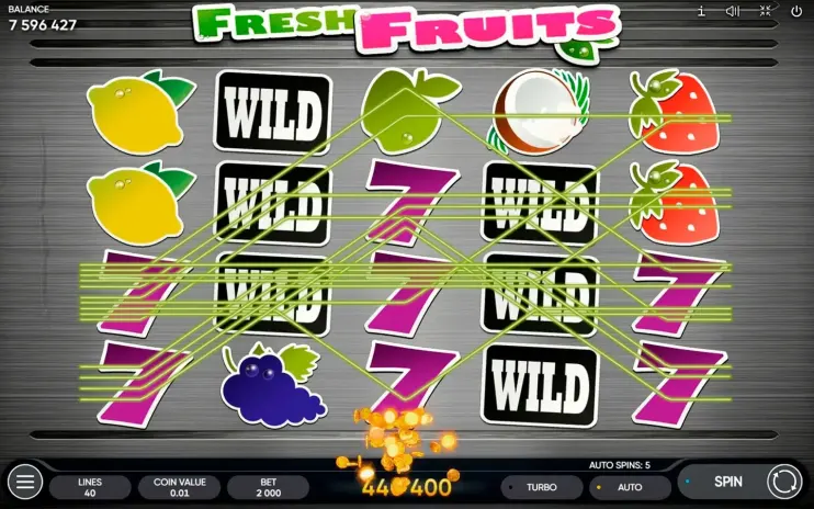 Fresh Fruits slot screenshot 8