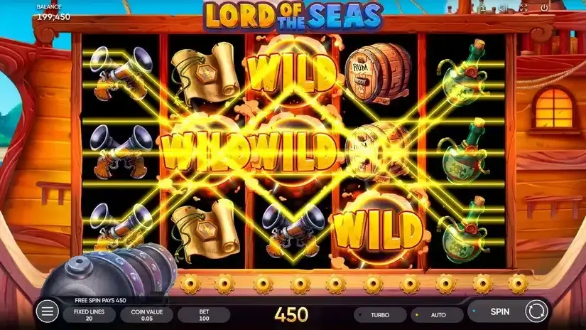 Lord Of The Seas slot screenshot 4