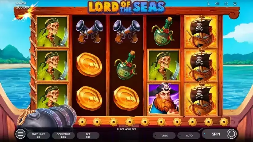 Lord Of The Seas slot screenshot 1