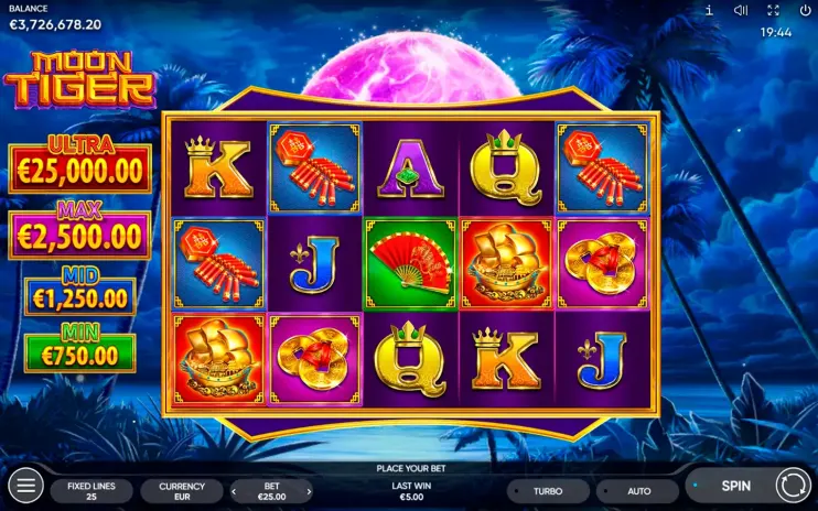 Moon Tiger slot screenshot 7