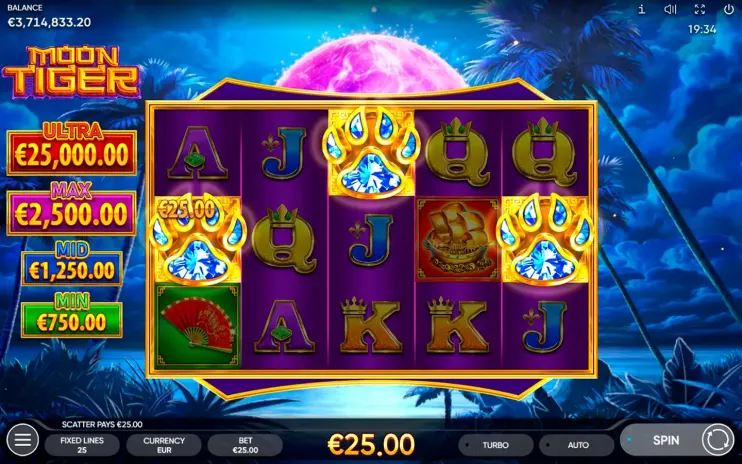 Moon Tiger slot screenshot 10