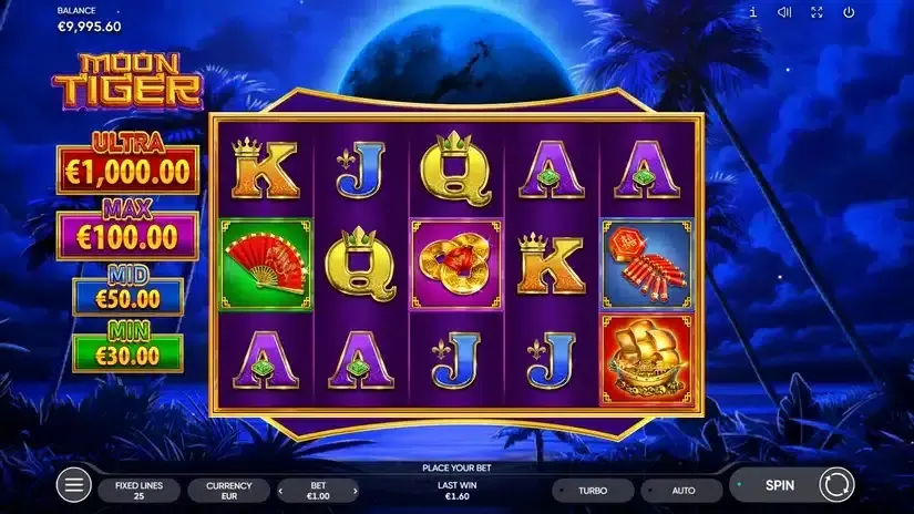 Moon Tiger slot screenshot 