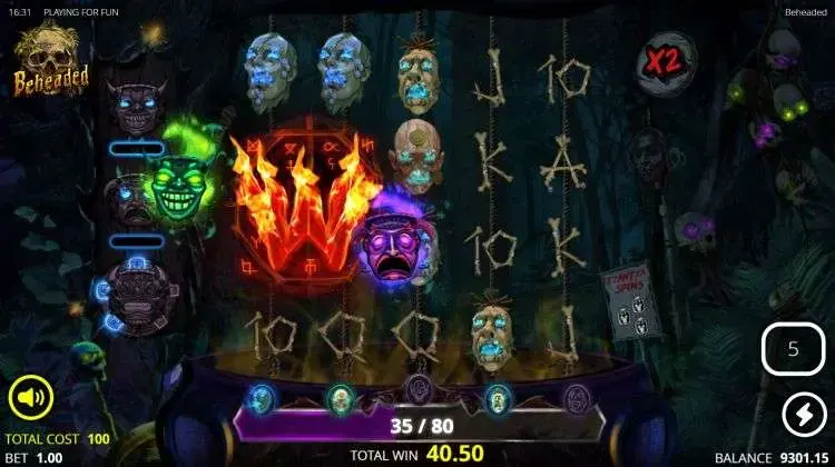Beheaded slot screenshot 6