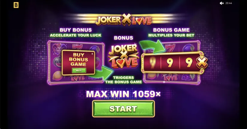Joker X Love slot screenshot 7