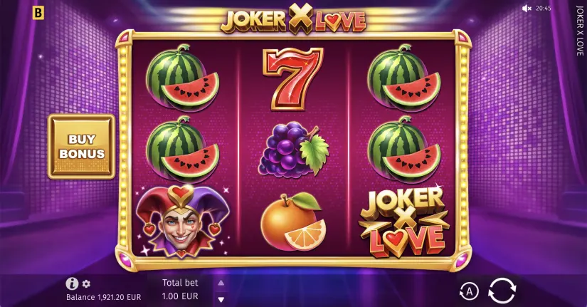 Joker X Love slot screenshot 5