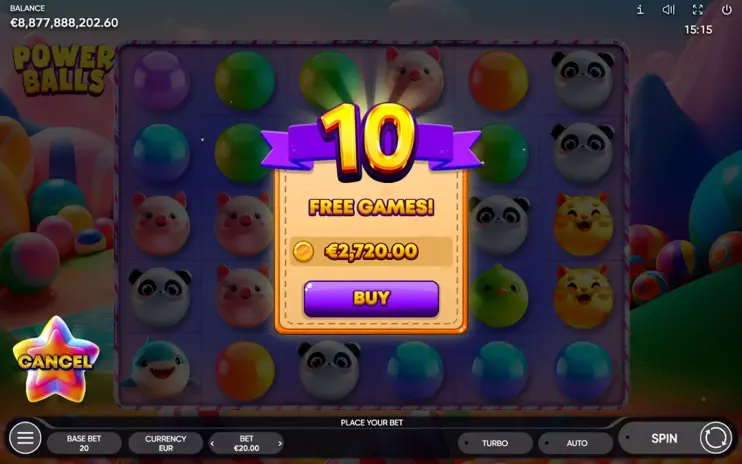 Power Balls slot screenshot 9