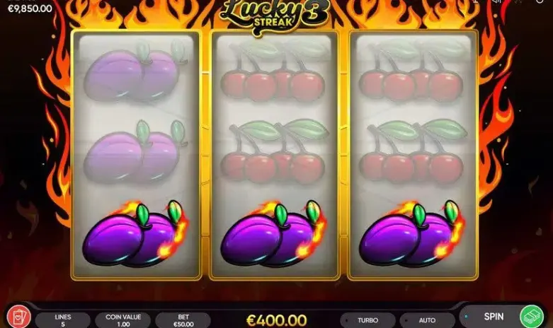 Lucky Streak 3 slot screenshot 