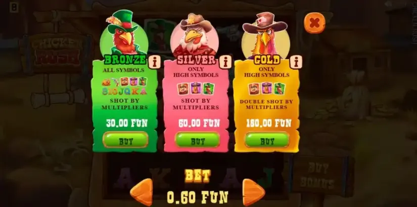 Chicken Rush slot screenshot 4