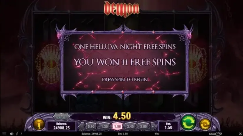 Demon slot screenshot 3