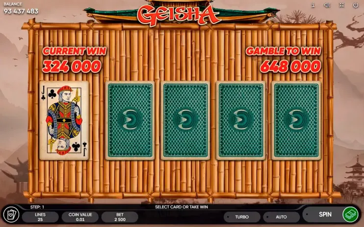 Geisha slot screenshot 7