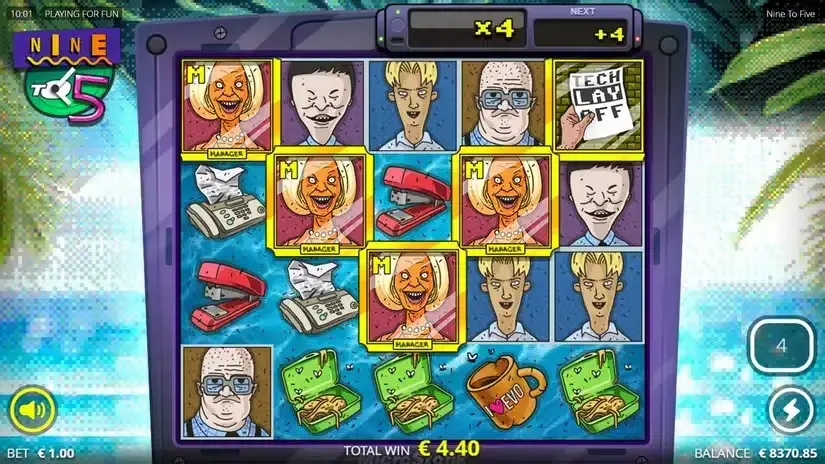 Nine To Five slot screenshot 8