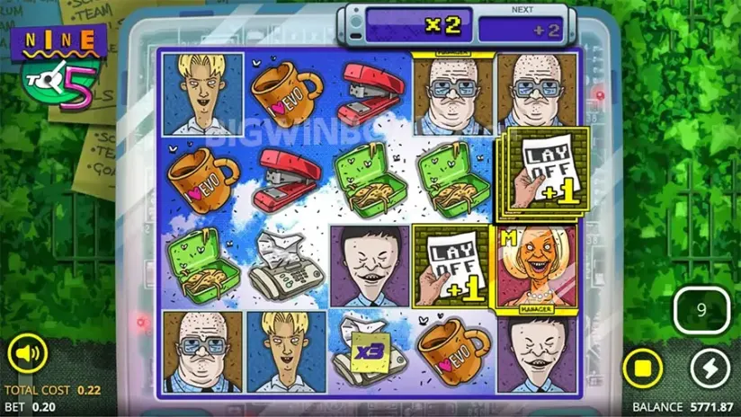 Nine To Five slot screenshot 10