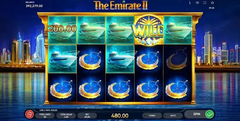 The Emirate 2 slot screenshot 