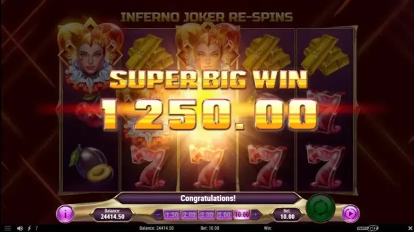 Inferno Joker slot screenshot 5