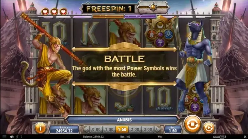 Divine Showdown slot screenshot 6