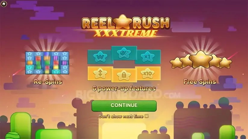 Reel Rush XXXtreme slot screenshot 2