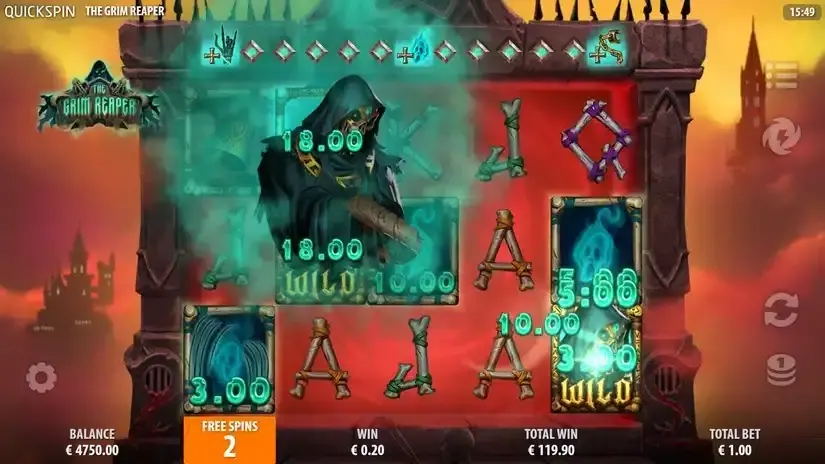 The Grim Reaper slot screenshot 5