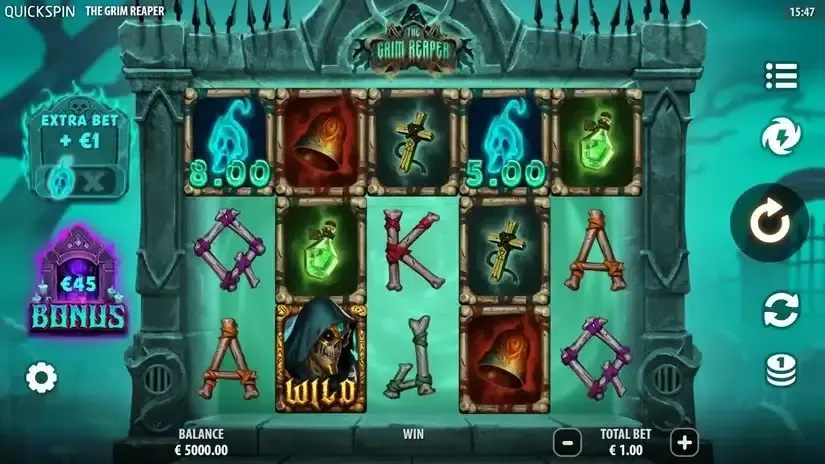 The Grim Reaper slot screenshot 