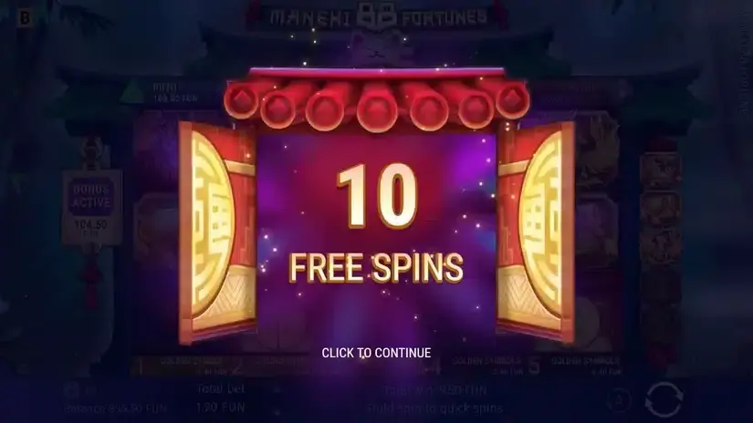 Maneki 88 Fortunes slot screenshot 4