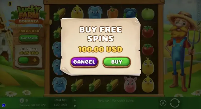 Lucky Farm Bonanza slot screenshot 7