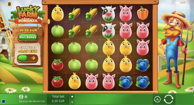 Lucky Farm Bonanza slot screenshot 5