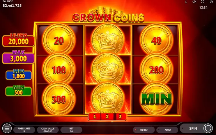 Crown Coins slot screenshot 9