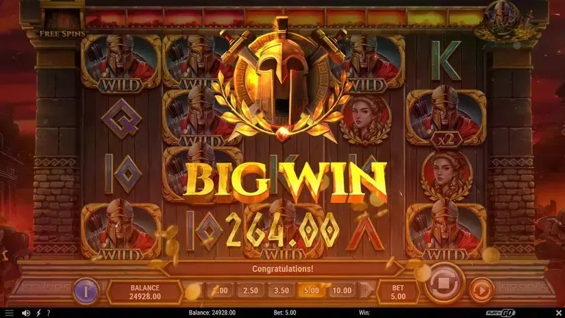 Gates of Troy slot screenshot 7