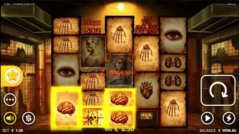 Mental slot screenshot 2