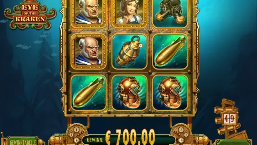 Eye of The Kraken slot screenshot 