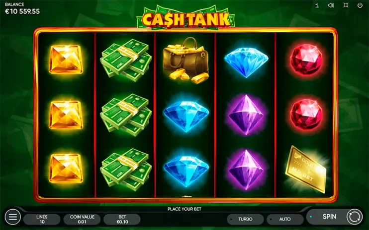 Cash Tank slot screenshot 7