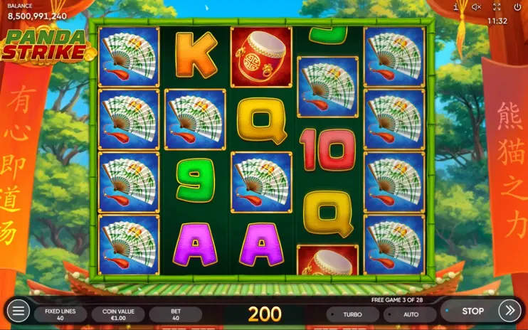 Panda Strike slot screenshot 7