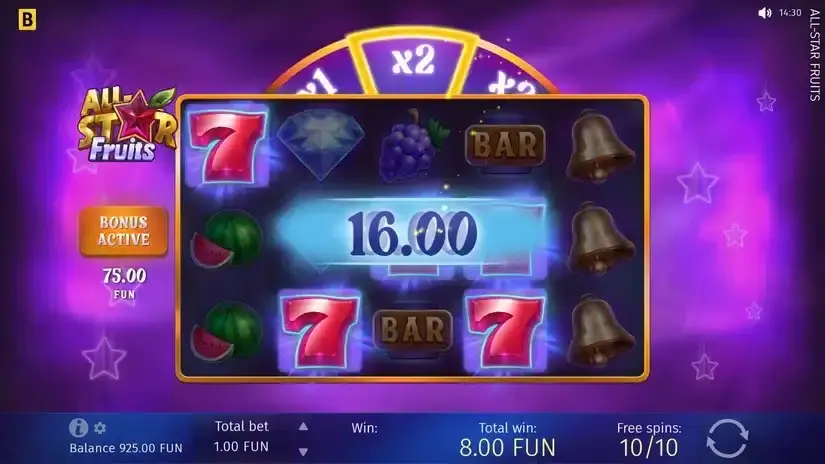 All-Star Fruits slot screenshot 4
