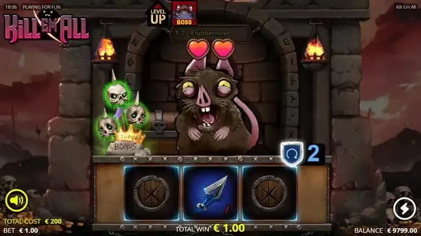 Kill Em All slot screenshot 4