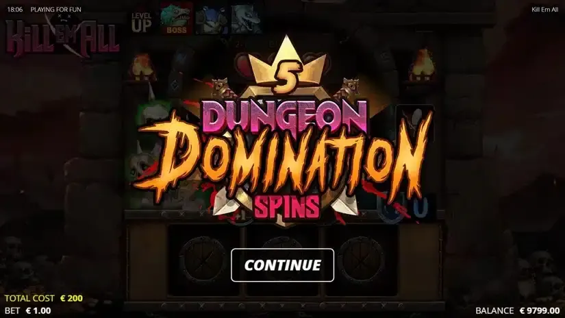 Kill Em All slot screenshot 6