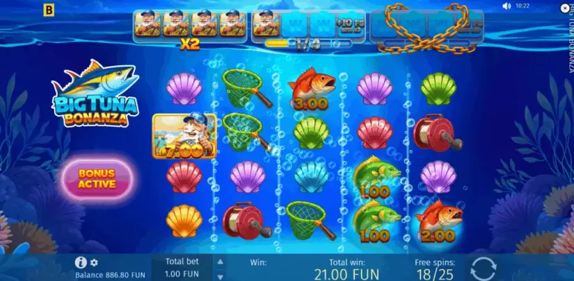 Big Tuna Bonanza slot screenshot 8