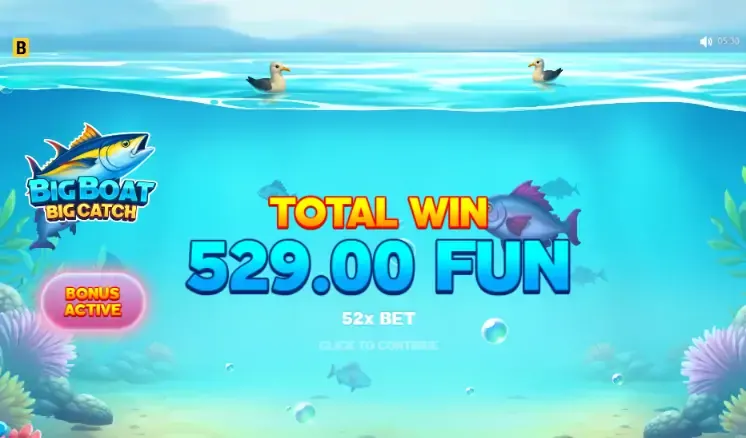 Big Tuna Bonanza slot screenshot 6
