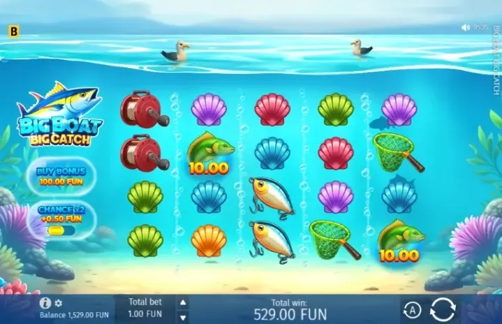 Big Tuna Bonanza slot screenshot 7